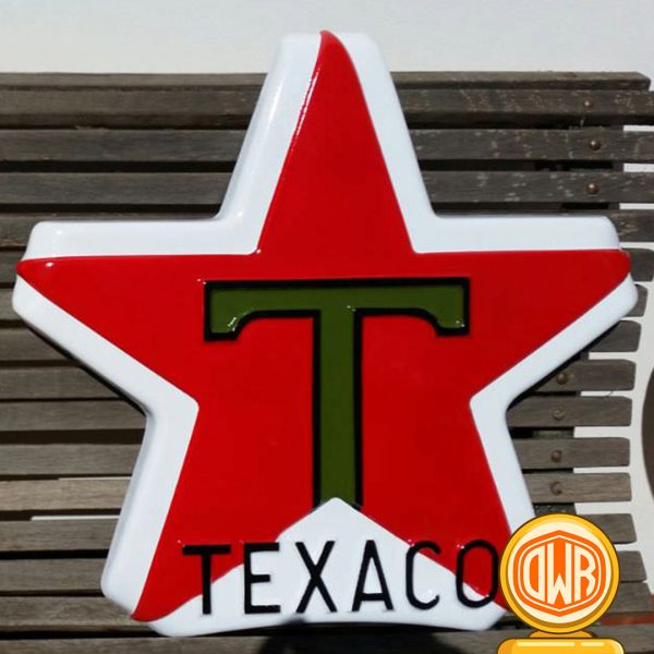 Texaco Cast Aluminium Sign